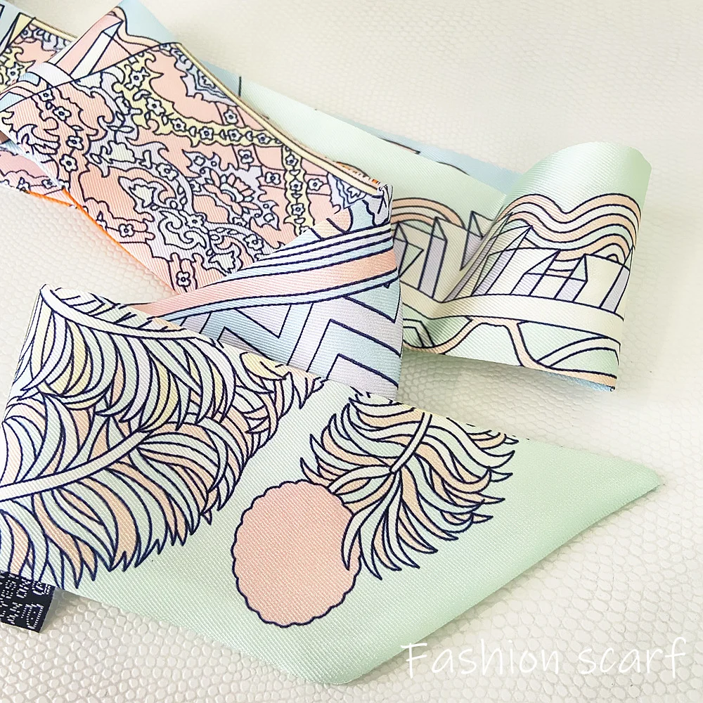 1PC 韓国ファッション新女性のツイル装飾リボン小さなスカー - Face Scarf Mask のレビューと価格