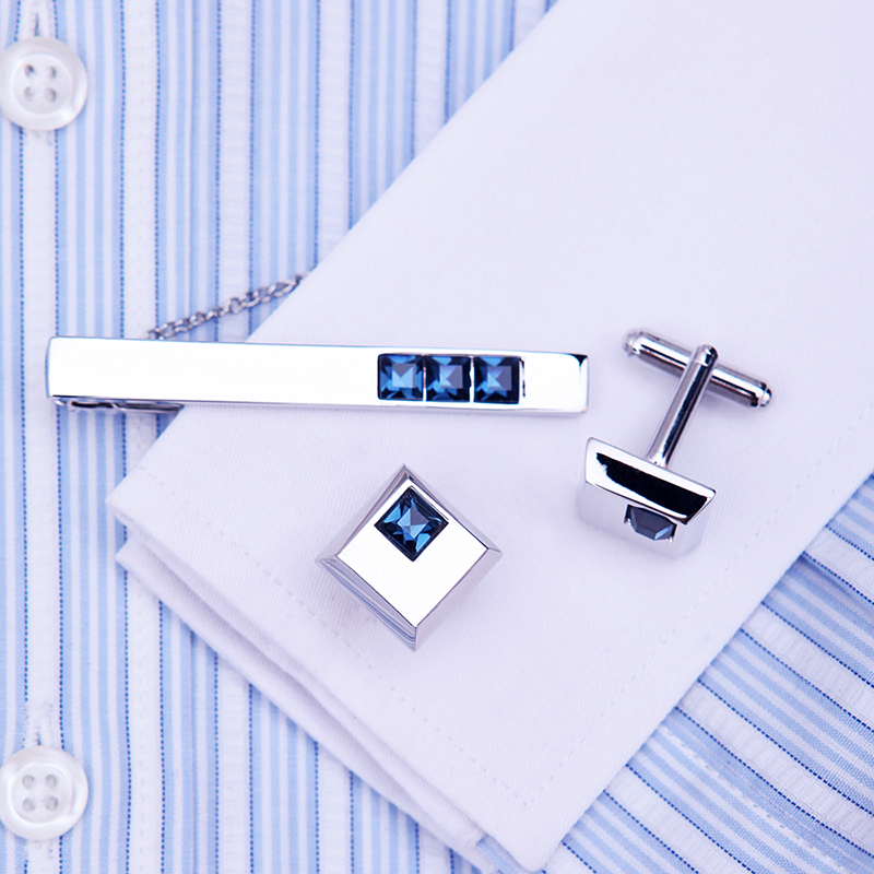 Kflk のため高品質カフスネクタイクリップピンのためのブル - Tie Bar Set Gift のレビューと価格